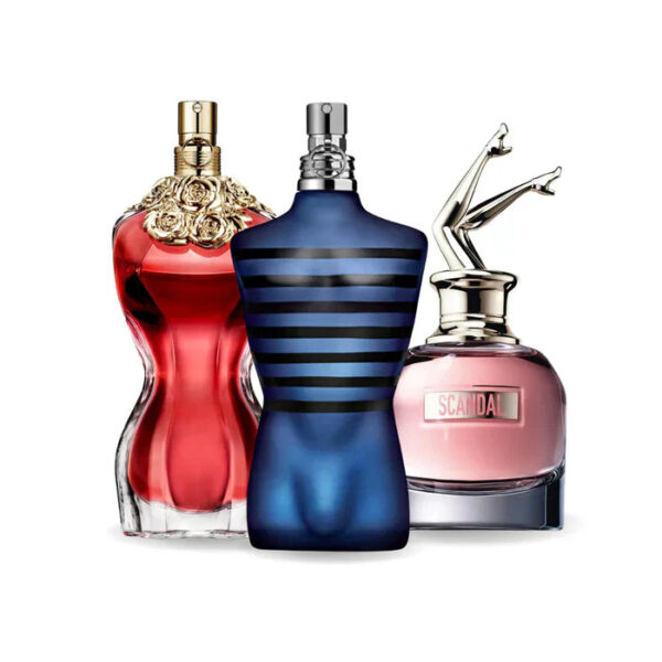 Pakje van 3 parfums: LA BELLE, ULTRA MALE e Gaultier SCANDAL 100ml